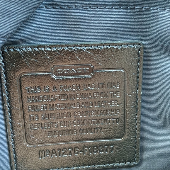 Coach baby diaper bag - Picture 4 of 5